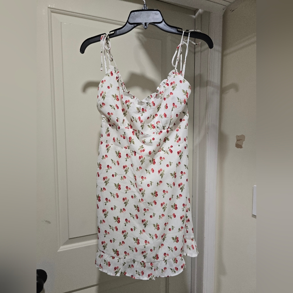 Abercrombie & Fitch Cherry Print Dress